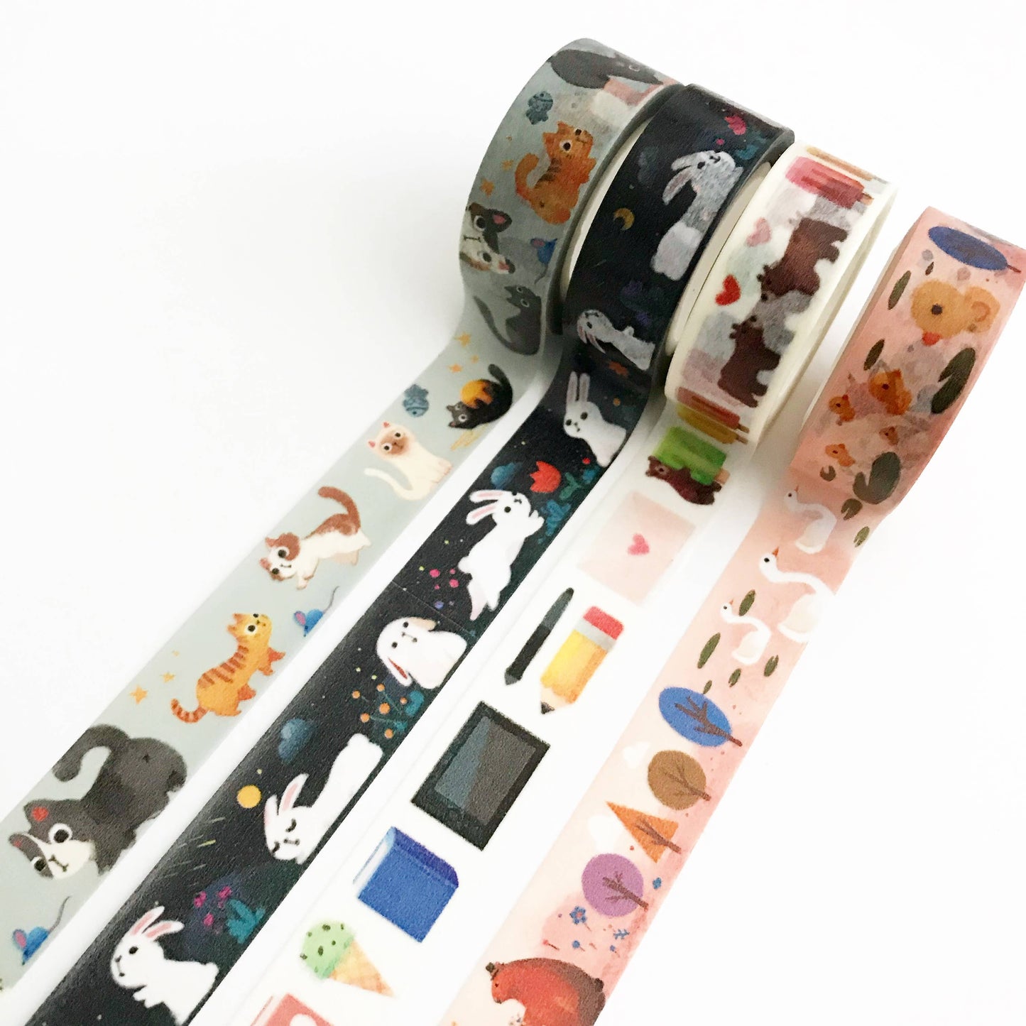 Forest Animals Washi Tape The Little Red House