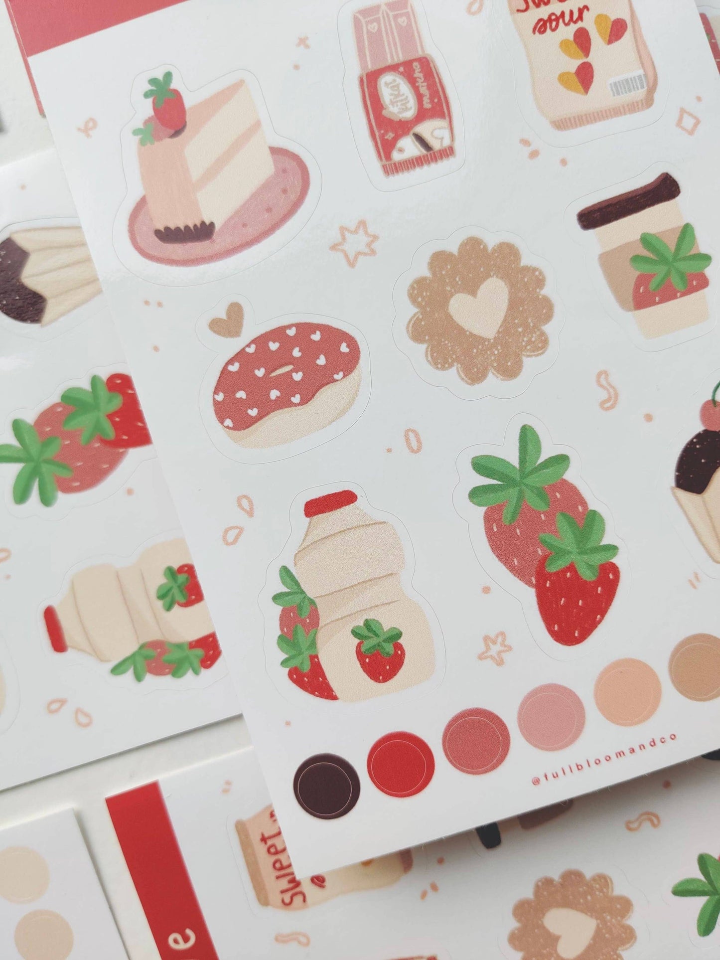 Sweet Love Sticker Sheet Full Bloom and Co.