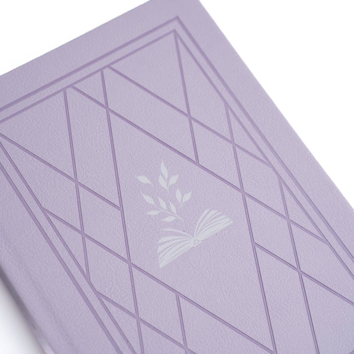 Vintage Library Notebook in Lilac Archer and Olive