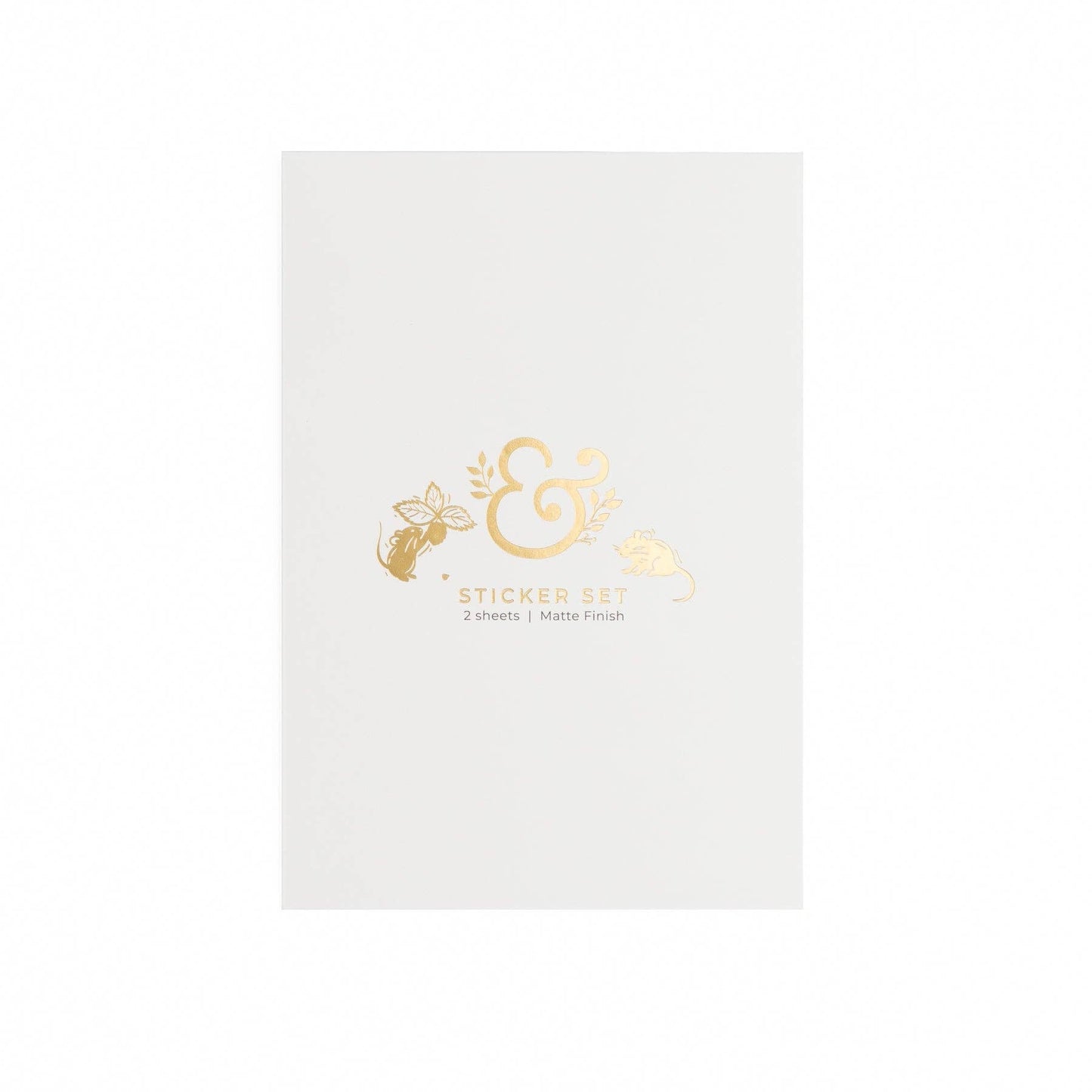 Field Mouse Stickers Archer and Olive