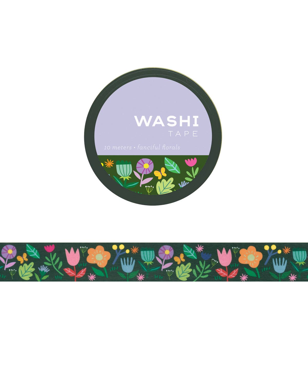 Fanciful Florals Washi Tape Girl of All Work
