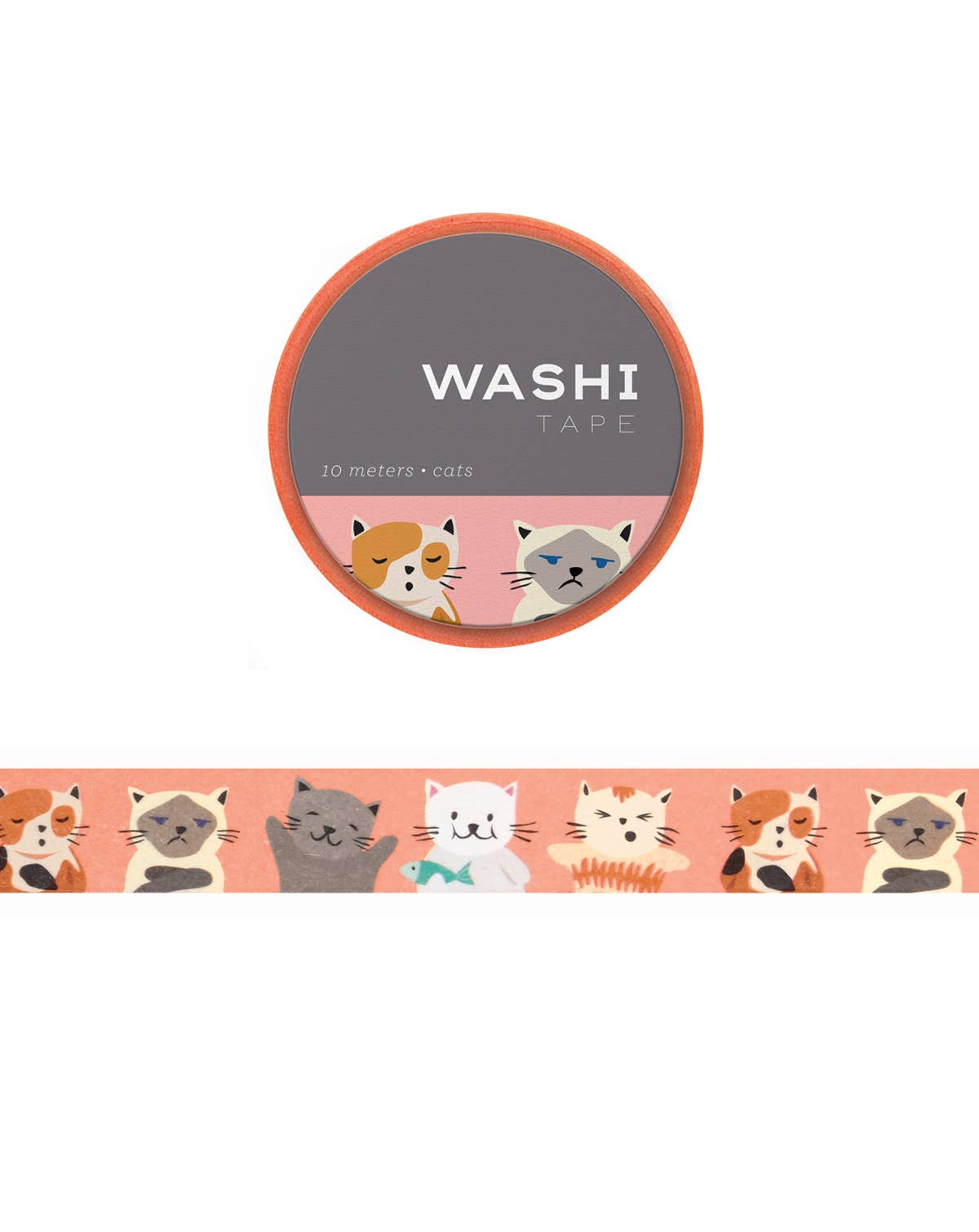 Cats Washi Tape Girl of All Work