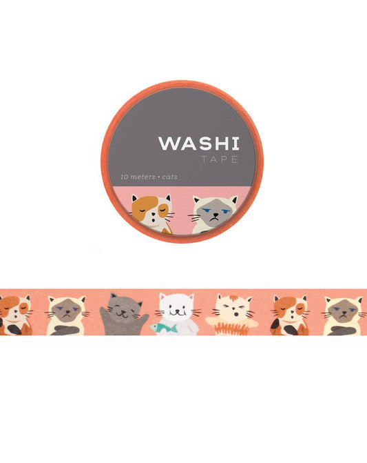 Cats Washi Tape Girl of All Work