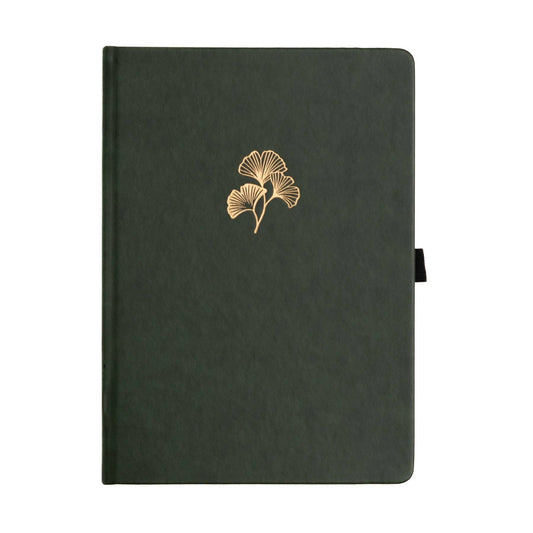 Limited Edition B5 Notebook: Ginkgo Leaf Archer and Olive