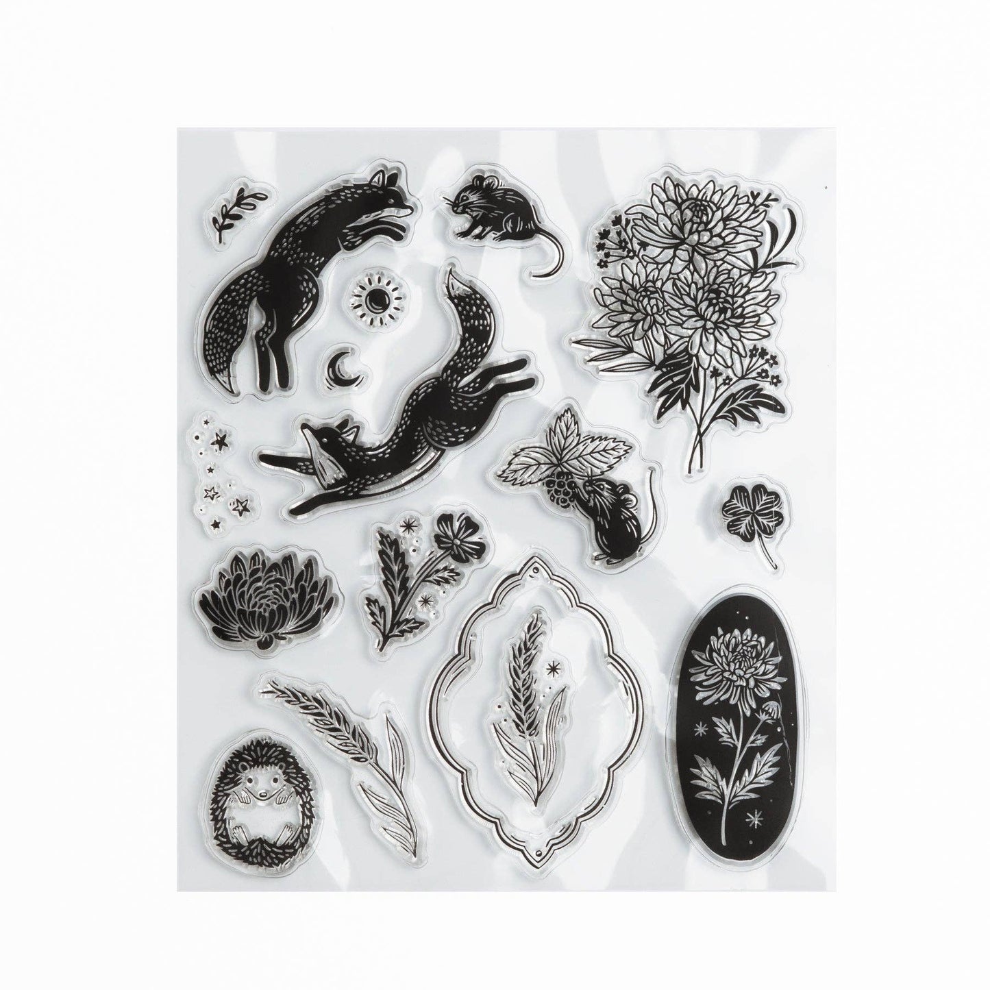 Acrylic Stamps: Forest Findings Archer and Olive
