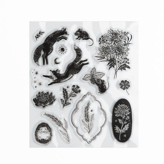 Acrylic Stamps: Forest Findings Archer and Olive