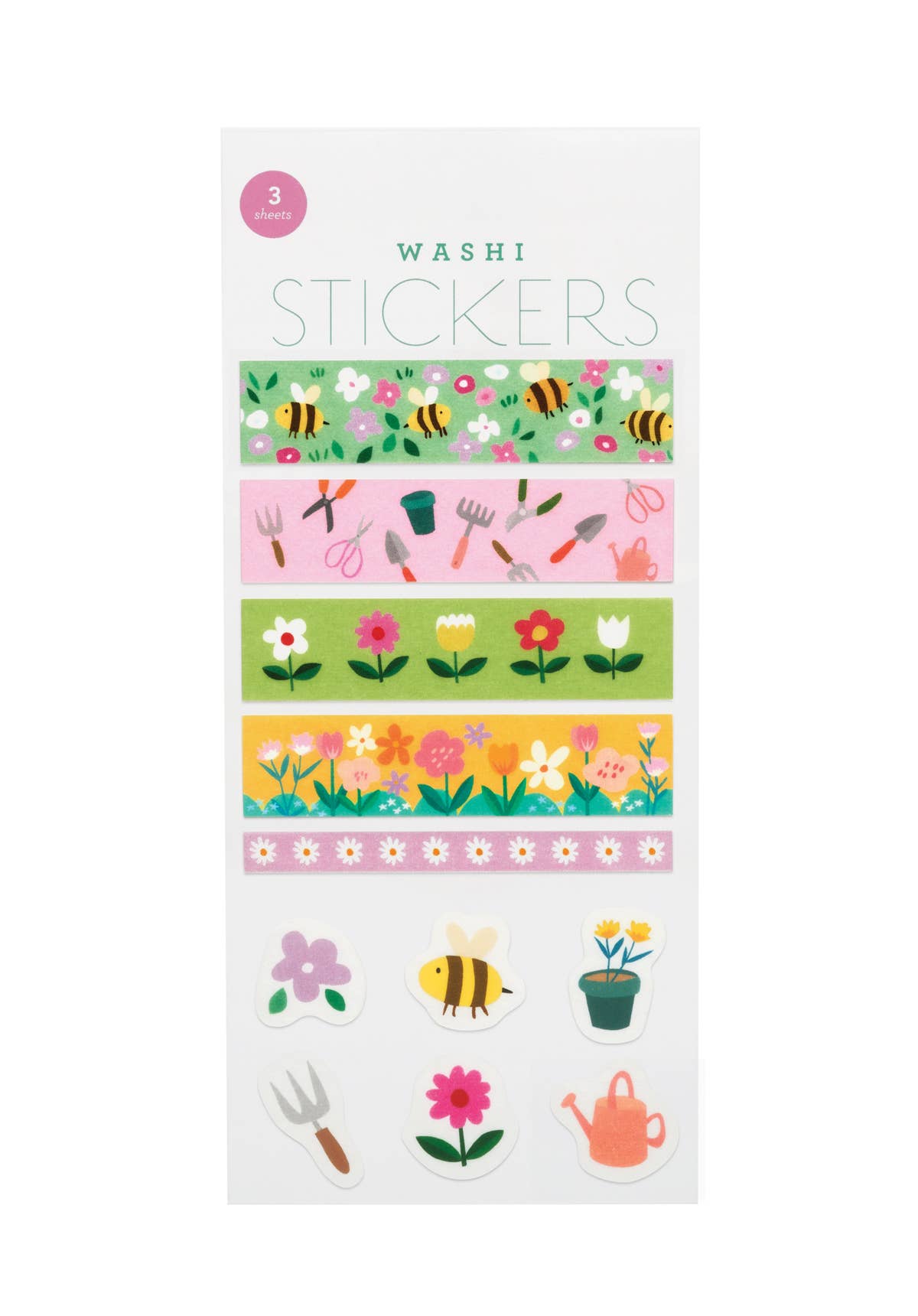 Spring Washi Stickers Girl of All Work