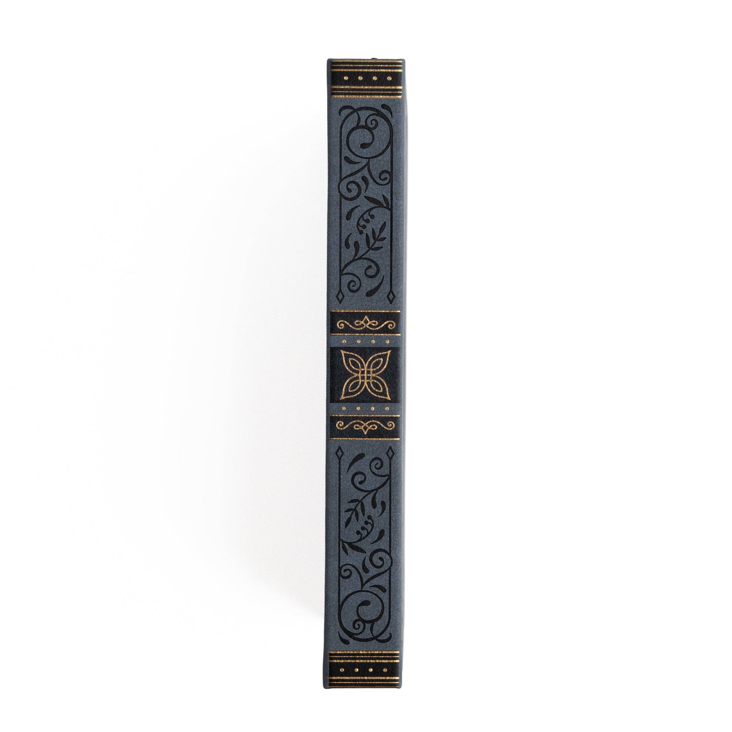 Storybook Dot Grid Notebook in Navy Archer and Olive