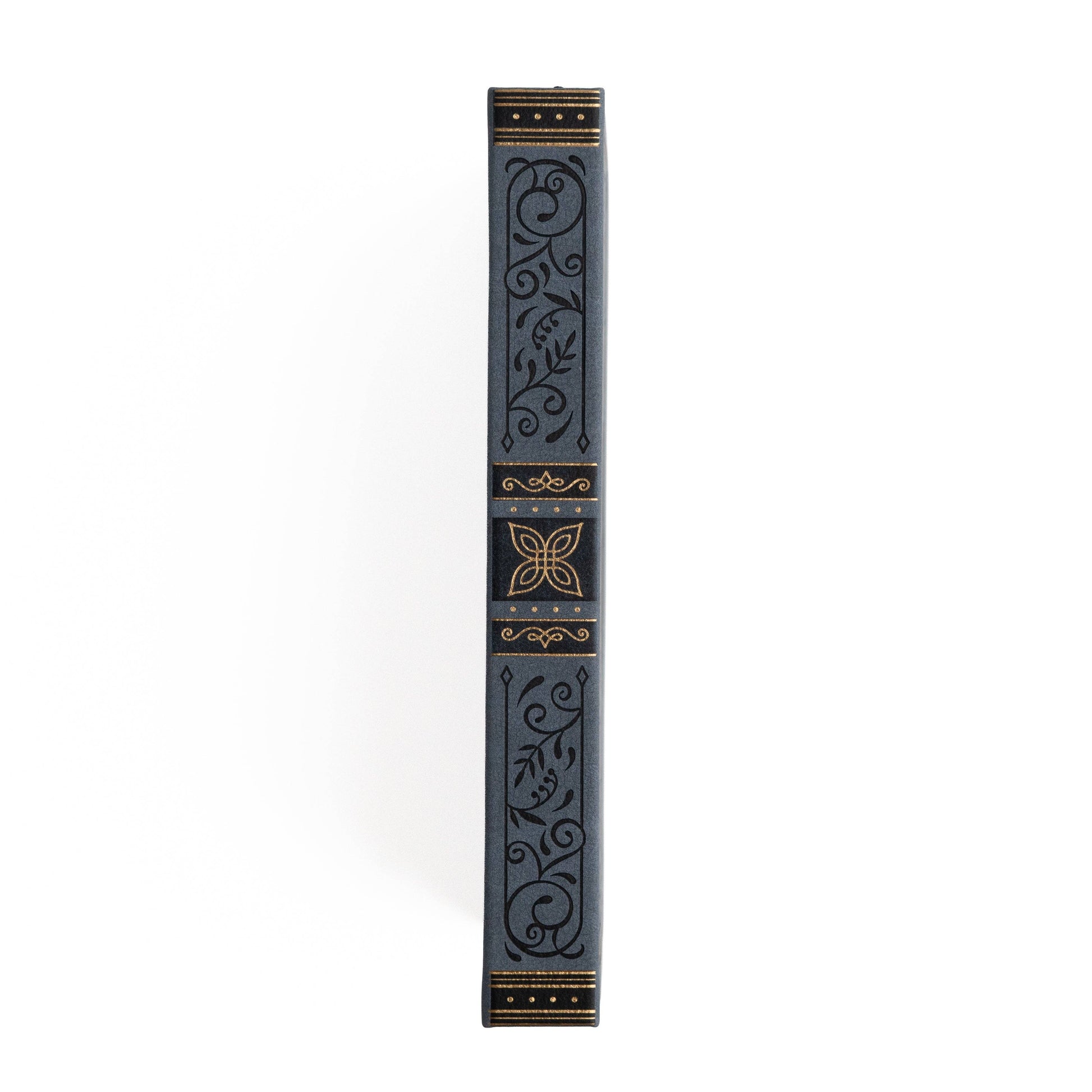Storybook Dot Grid Notebook in Navy Archer and Olive