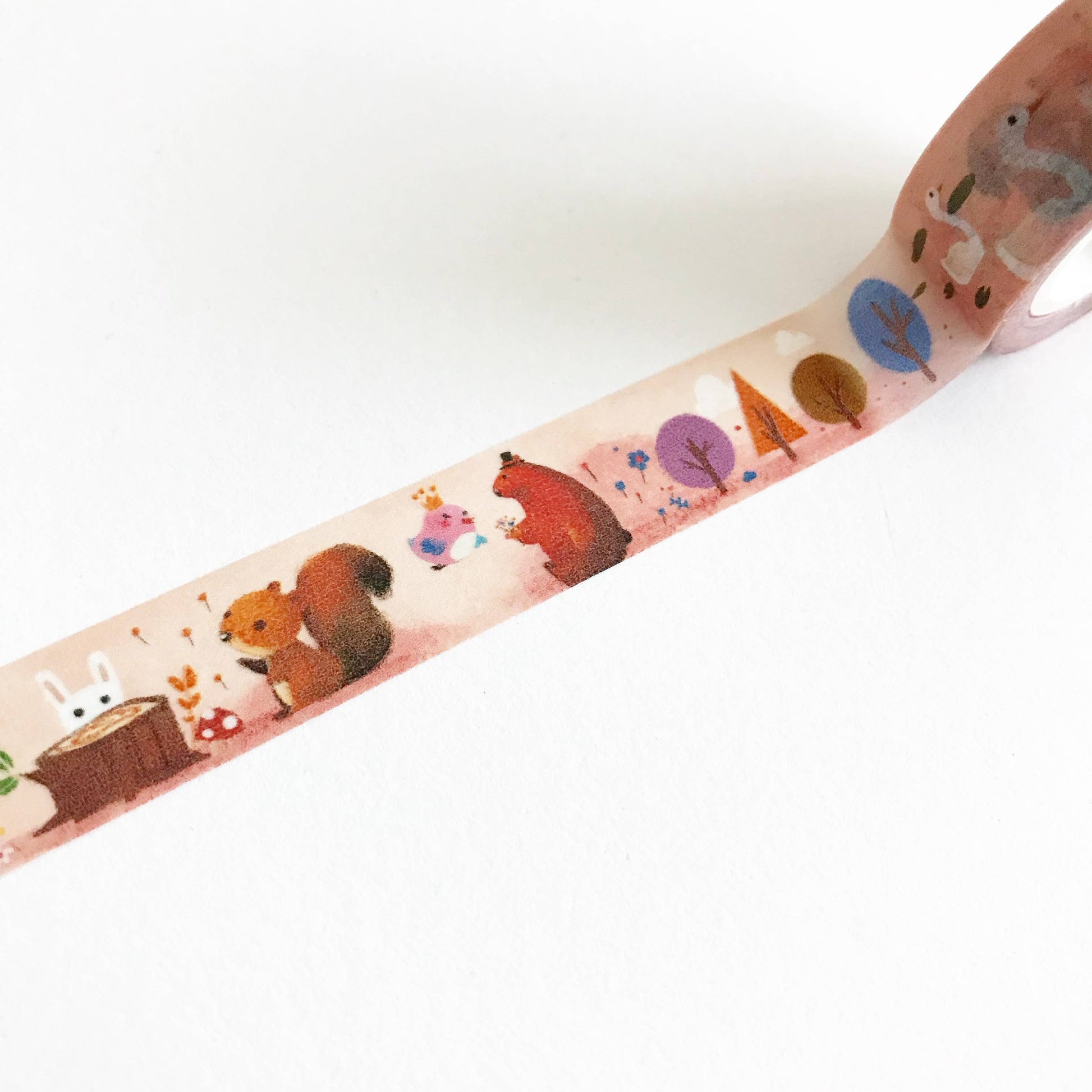 Forest Animals Washi Tape The Little Red House