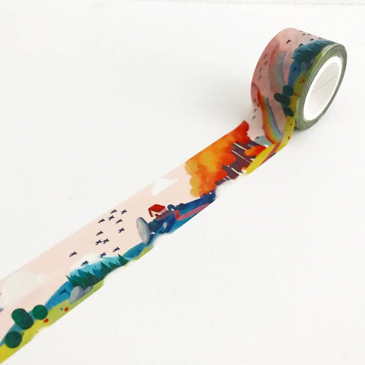 Wide Sunset Washi Tape The Little Red House