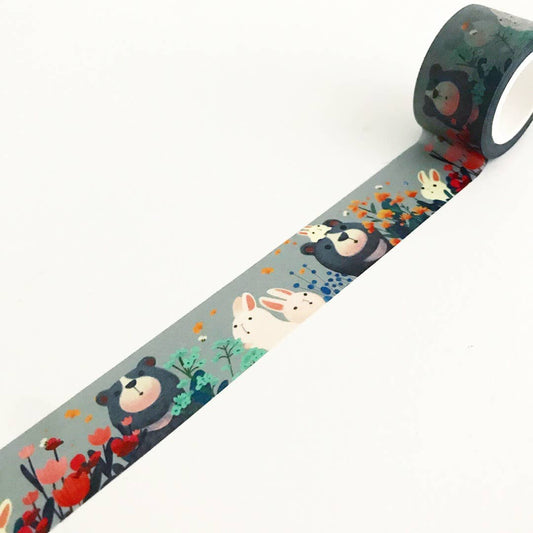 Wide Bear Washi Tape The Little Red House