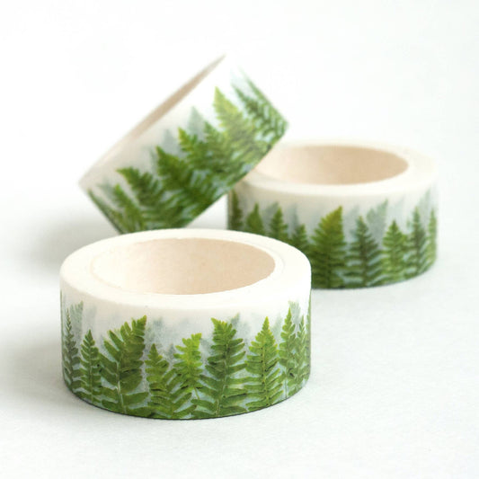 Washi Tape - ferns Bottle Branch
