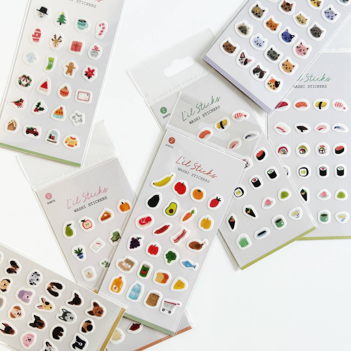 Gardening L’il Sticks Washi Stickers Girl of All Work