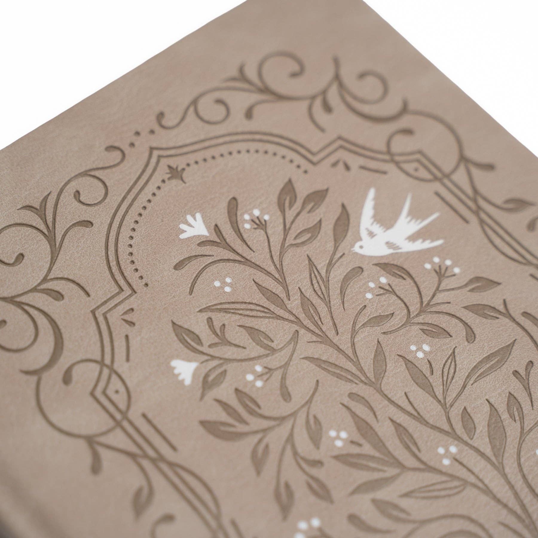 B5 Dot Grid Notebook: Songbird Archer and Olive
