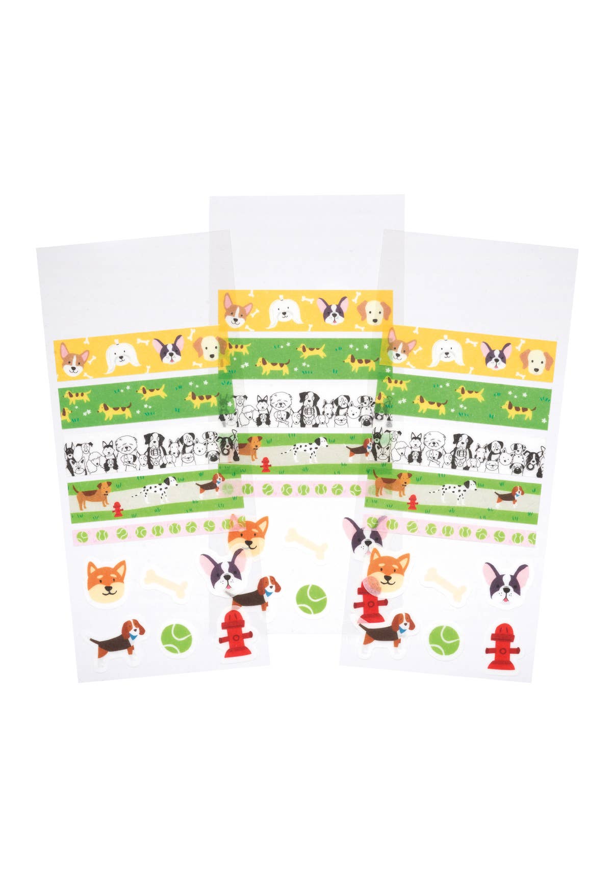 DOGS WASHI STICKERS Girl of All Work