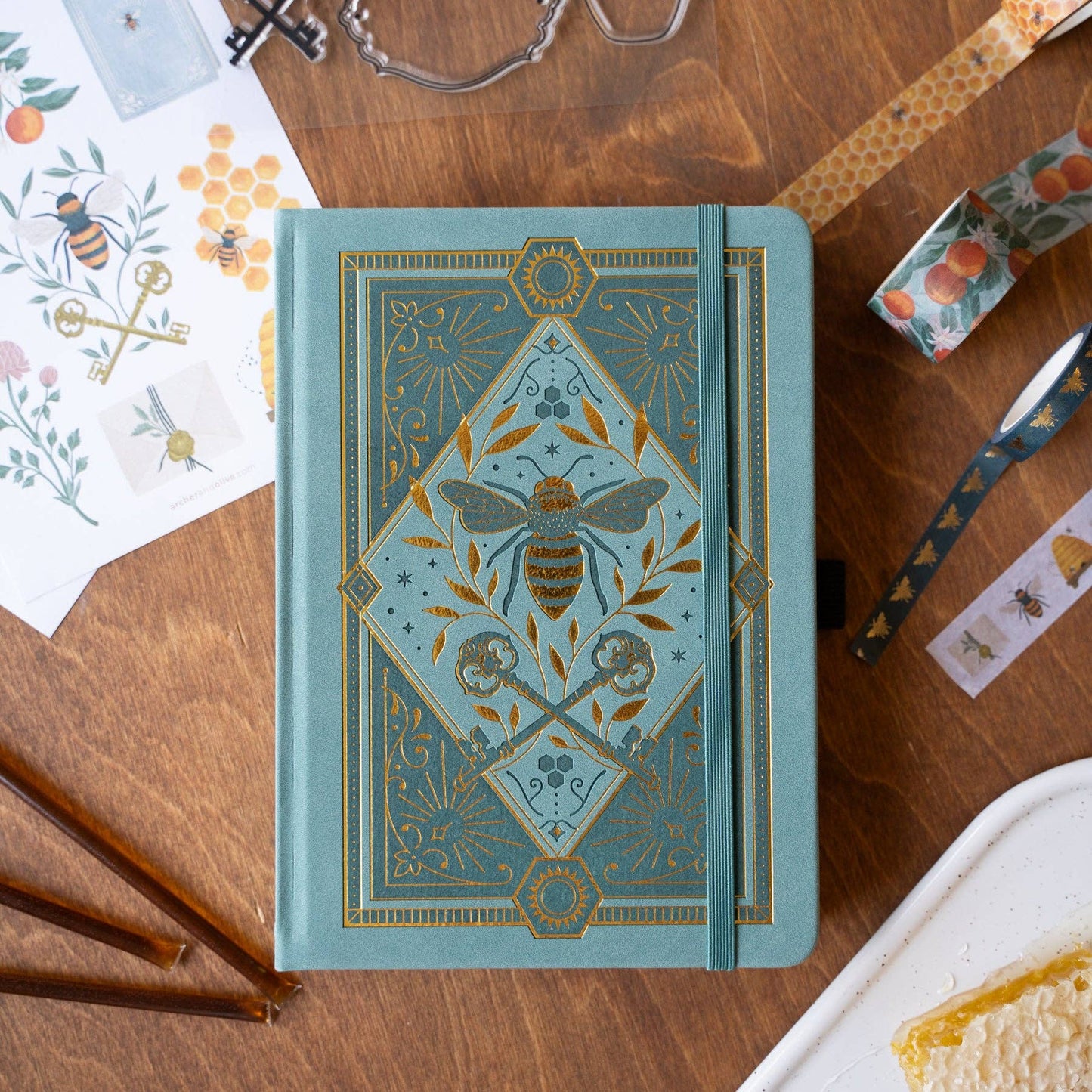 Keeper of the Bees Washi Tape Set Archer and Olive
