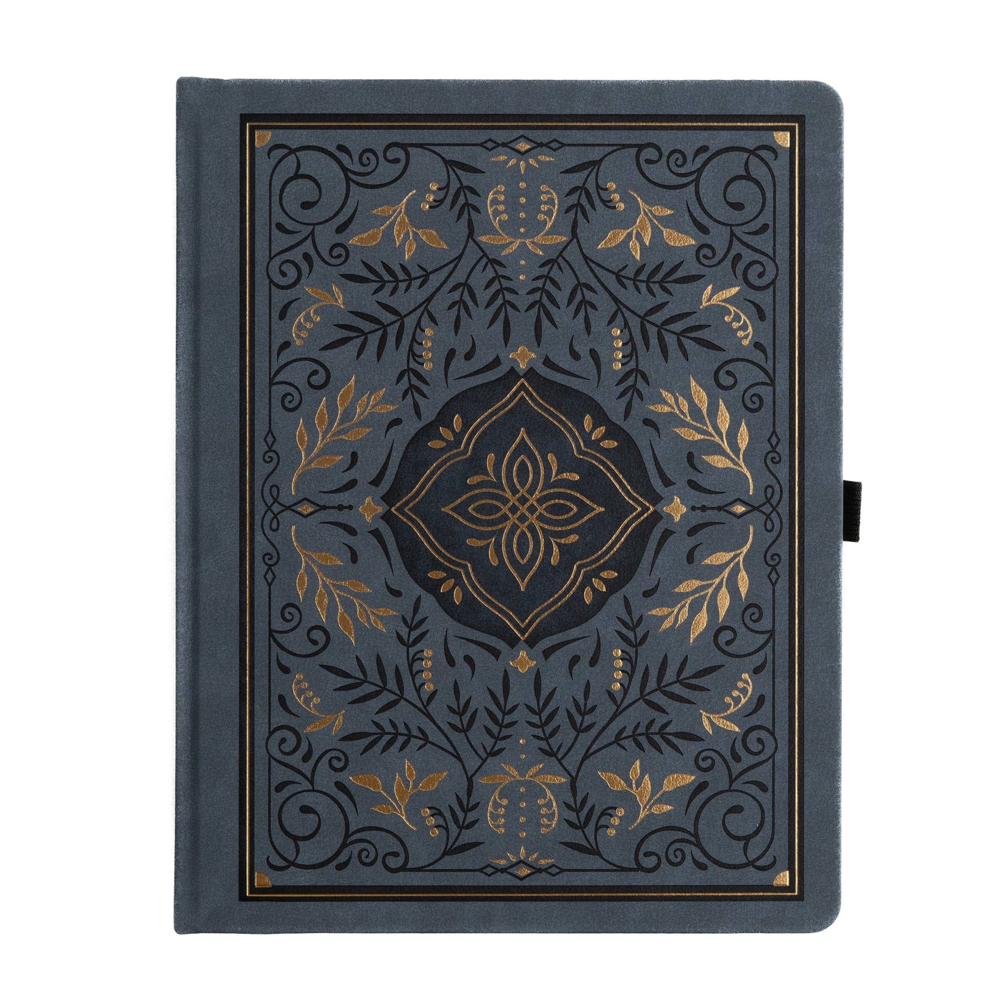 Storybook Dot Grid Notebook in Navy Archer and Olive