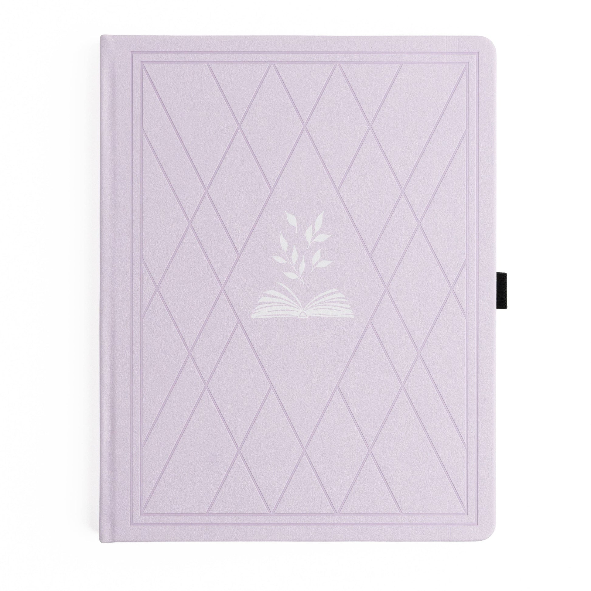 Vintage Library Notebook in Lilac Archer and Olive