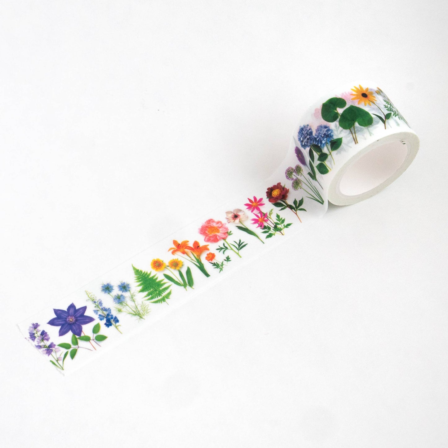Washi Tape - Blooming Rainbow Bottle Branch