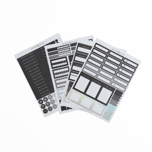 Ink & Type Planning Sticker Set by Archer & Olive Archer and Olive