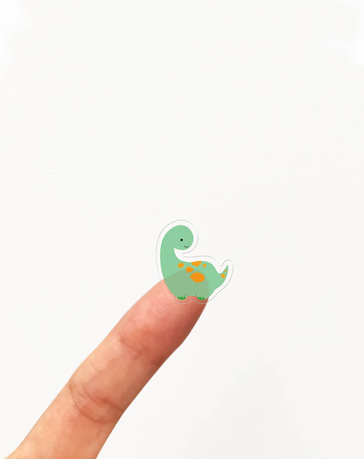 Dinosaur Clear Stickers Girl of All Work