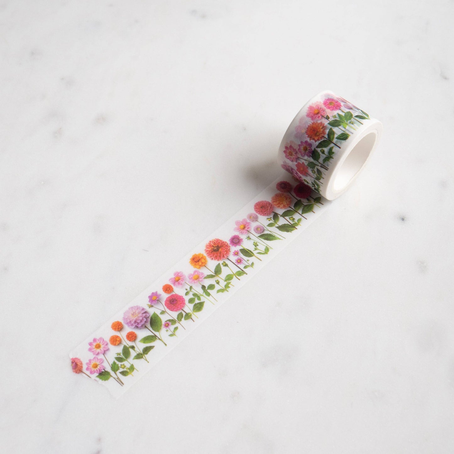 Washi - Dahlias Bottle Branch