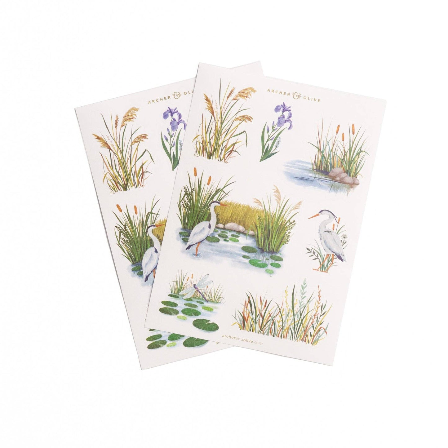 Stickers: Gentle Breeze Archer and Olive