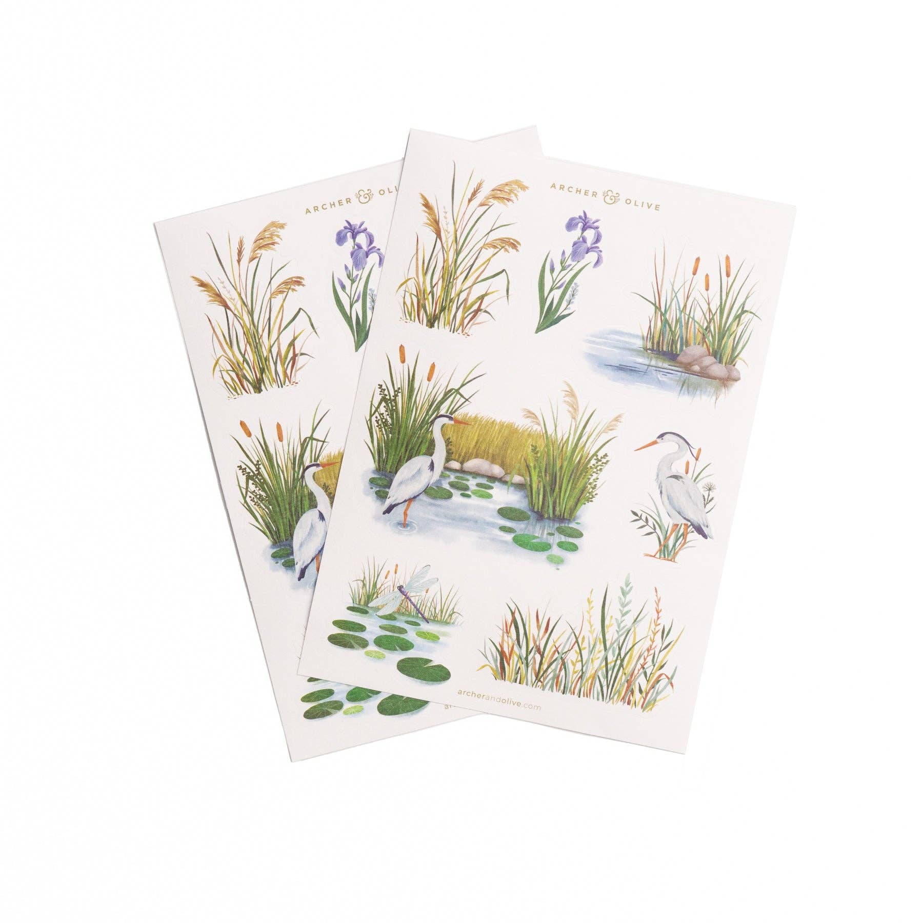 Stickers: Gentle Breeze Archer and Olive