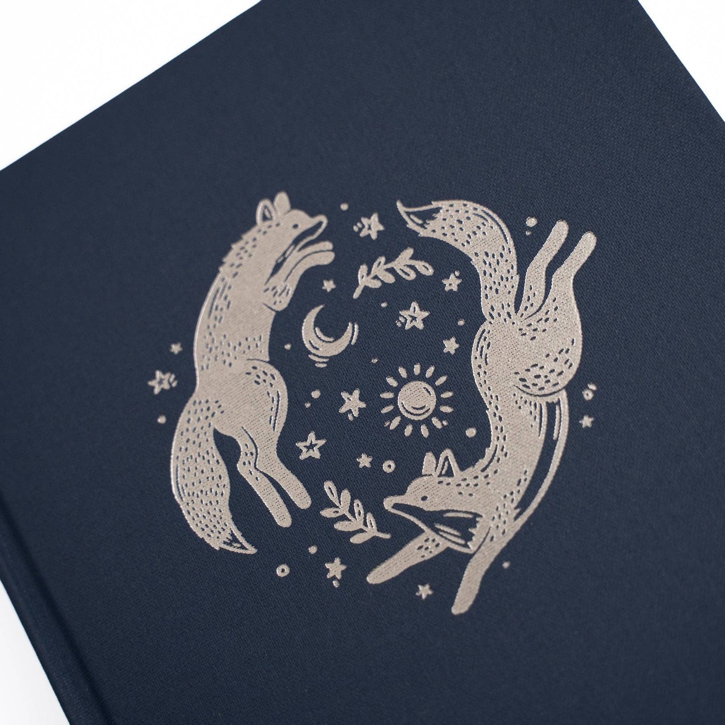 A5 Dot Grid Journal: Forest Foxes Archer and Olive