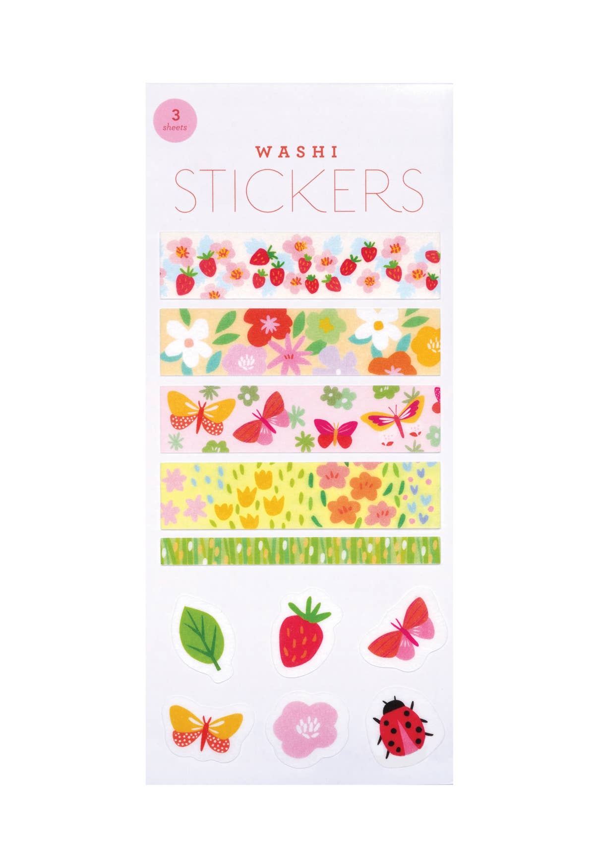 Fields and Flowers Washi Stickers Girl of All Work