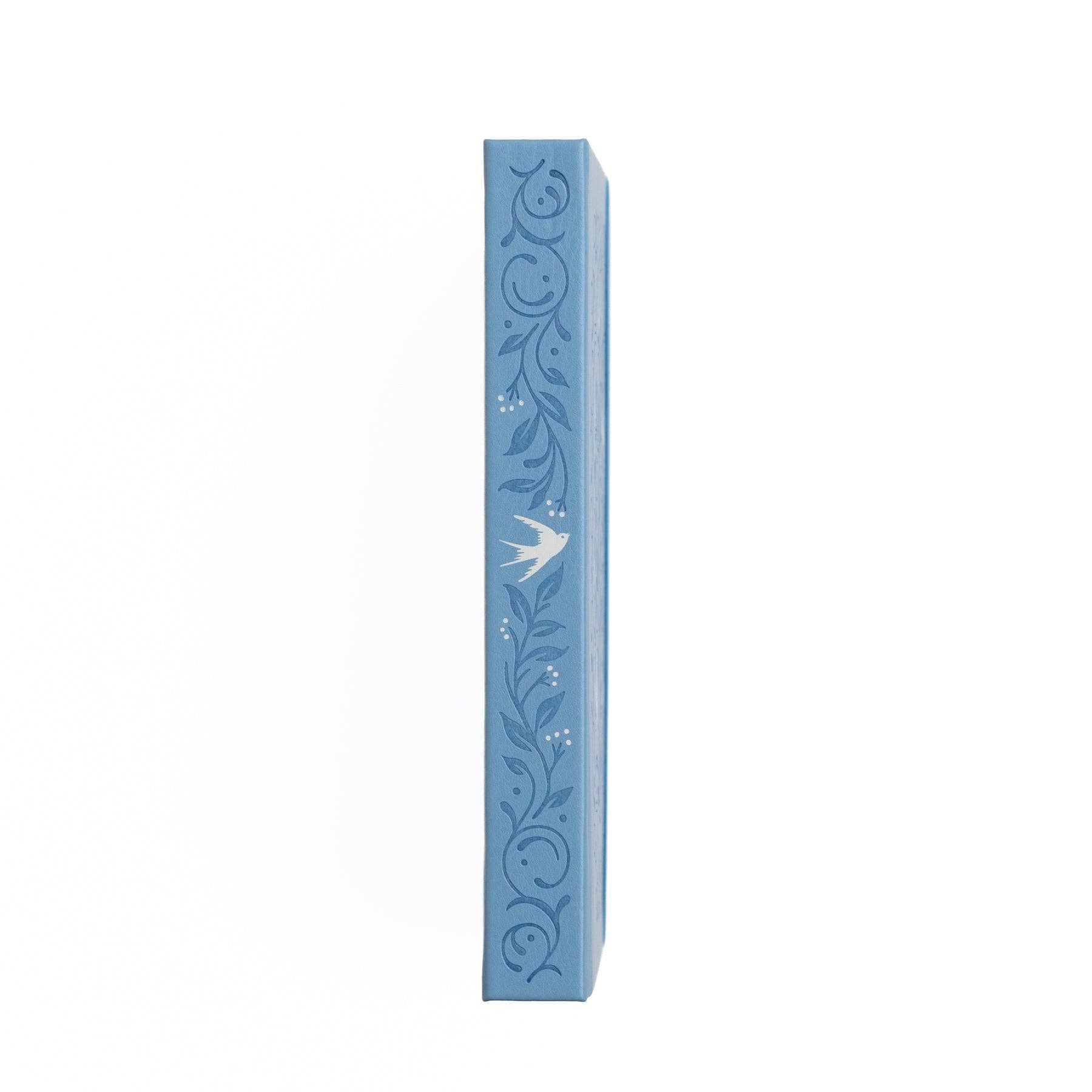 Songbird In Blue Dot Grid Notebook Archer and Olive