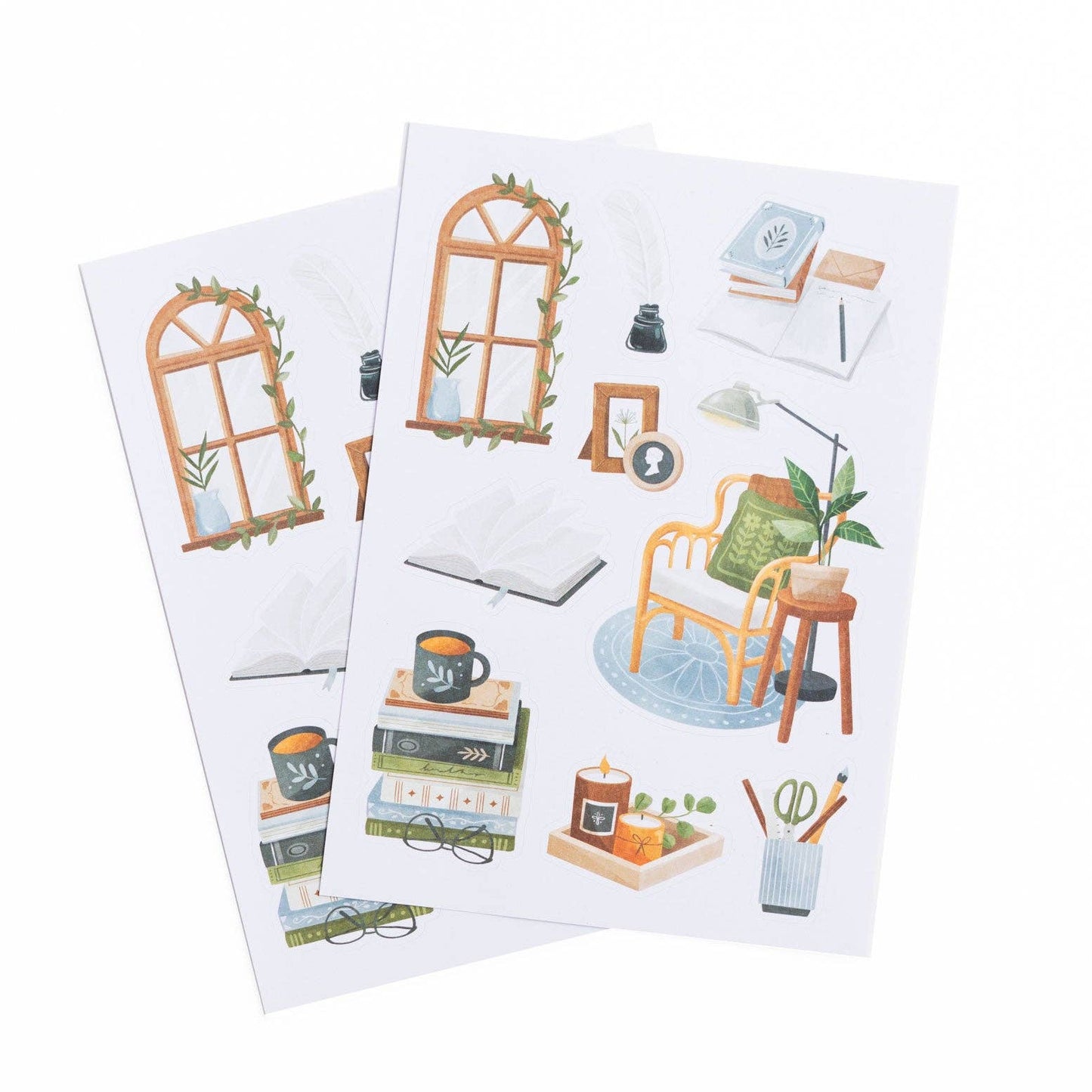 Storybook Theme Stickers Archer and Olive