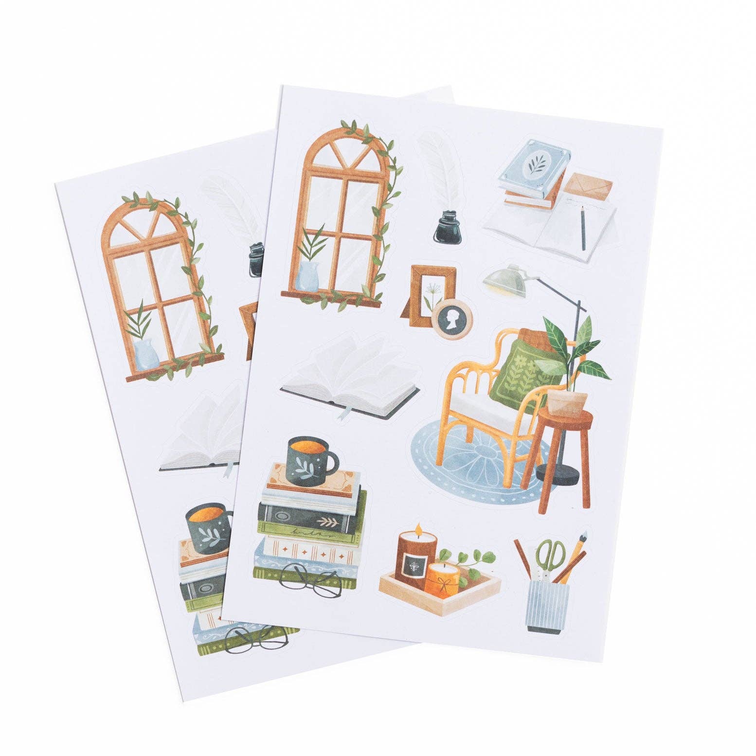 Storybook Theme Stickers Archer and Olive
