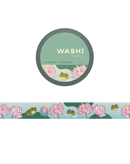 Lotus Pond Washi Tape Girl of All Work