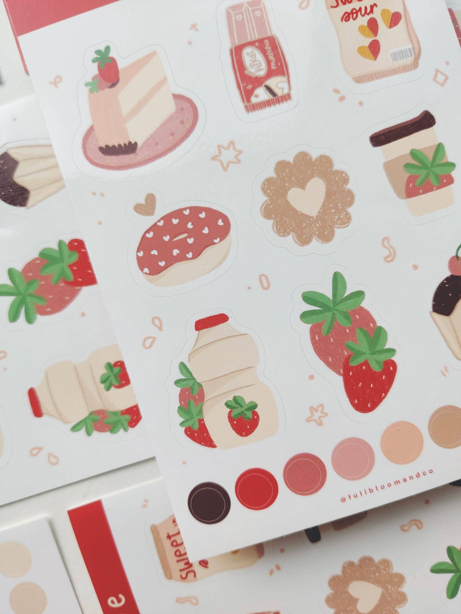 Sweet Love Sticker Sheet Full Bloom and Co.