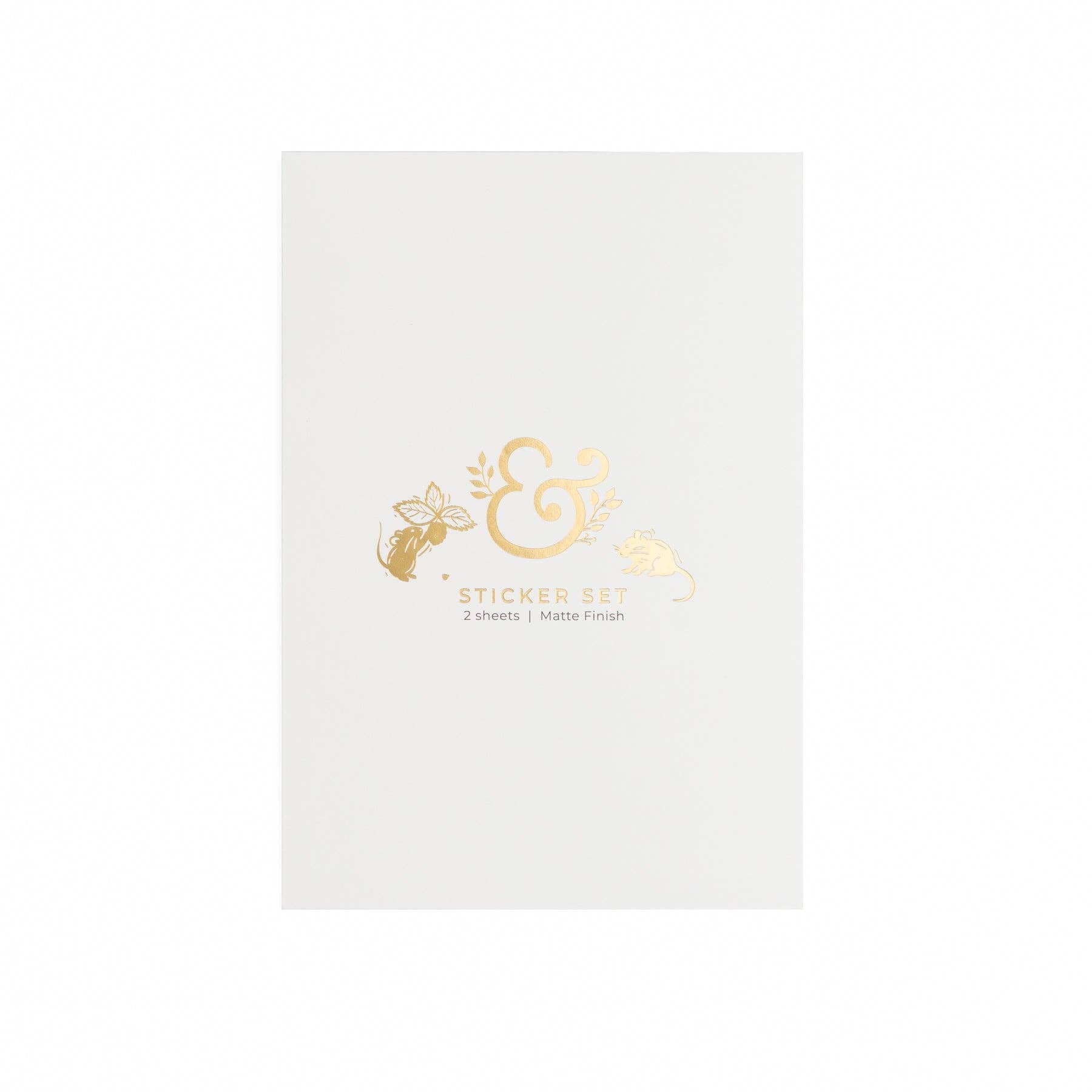Field Mouse Stickers Archer and Olive