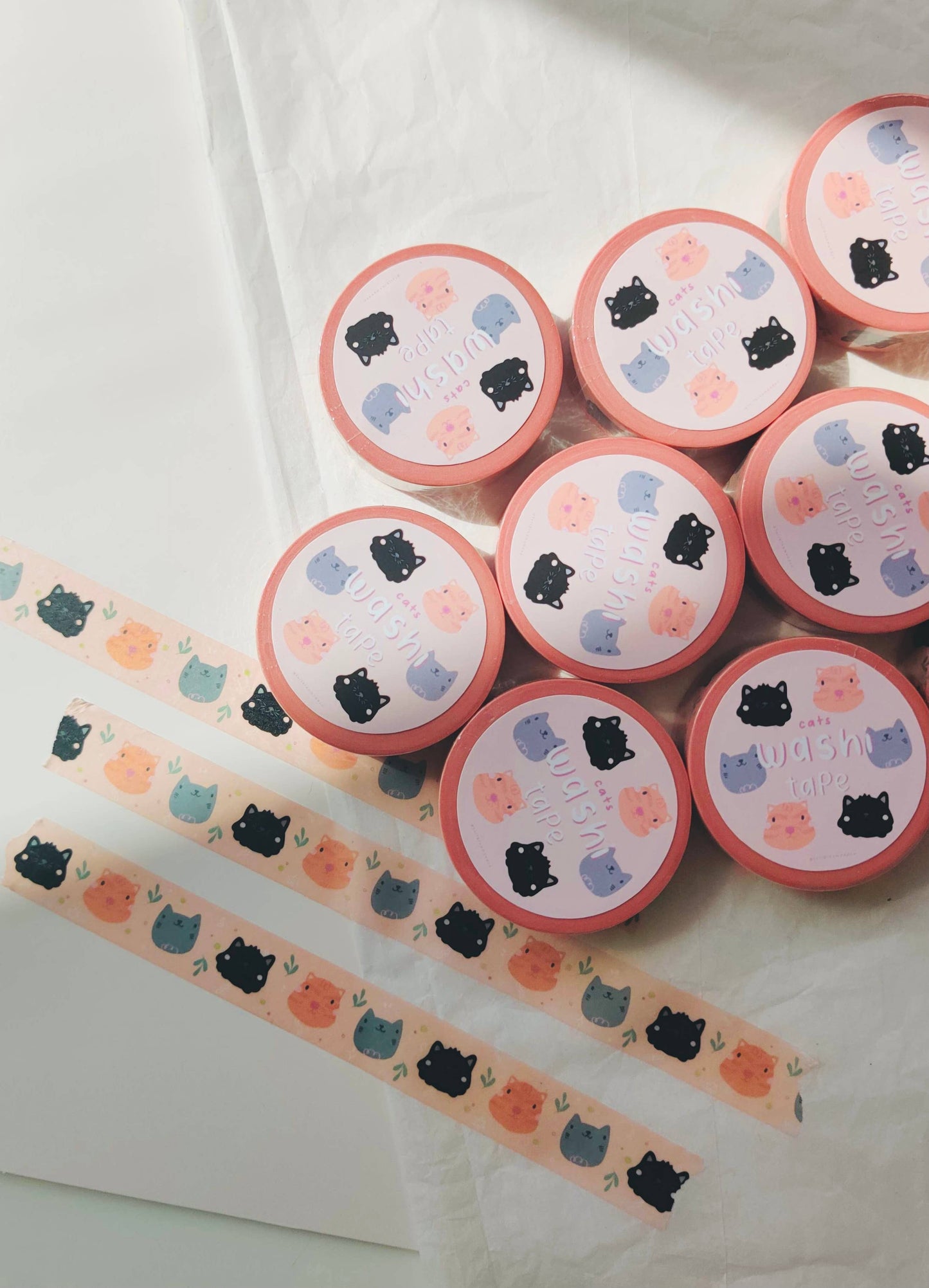 Cat Lover Washi Tape for Cat Person Full Bloom and Co.