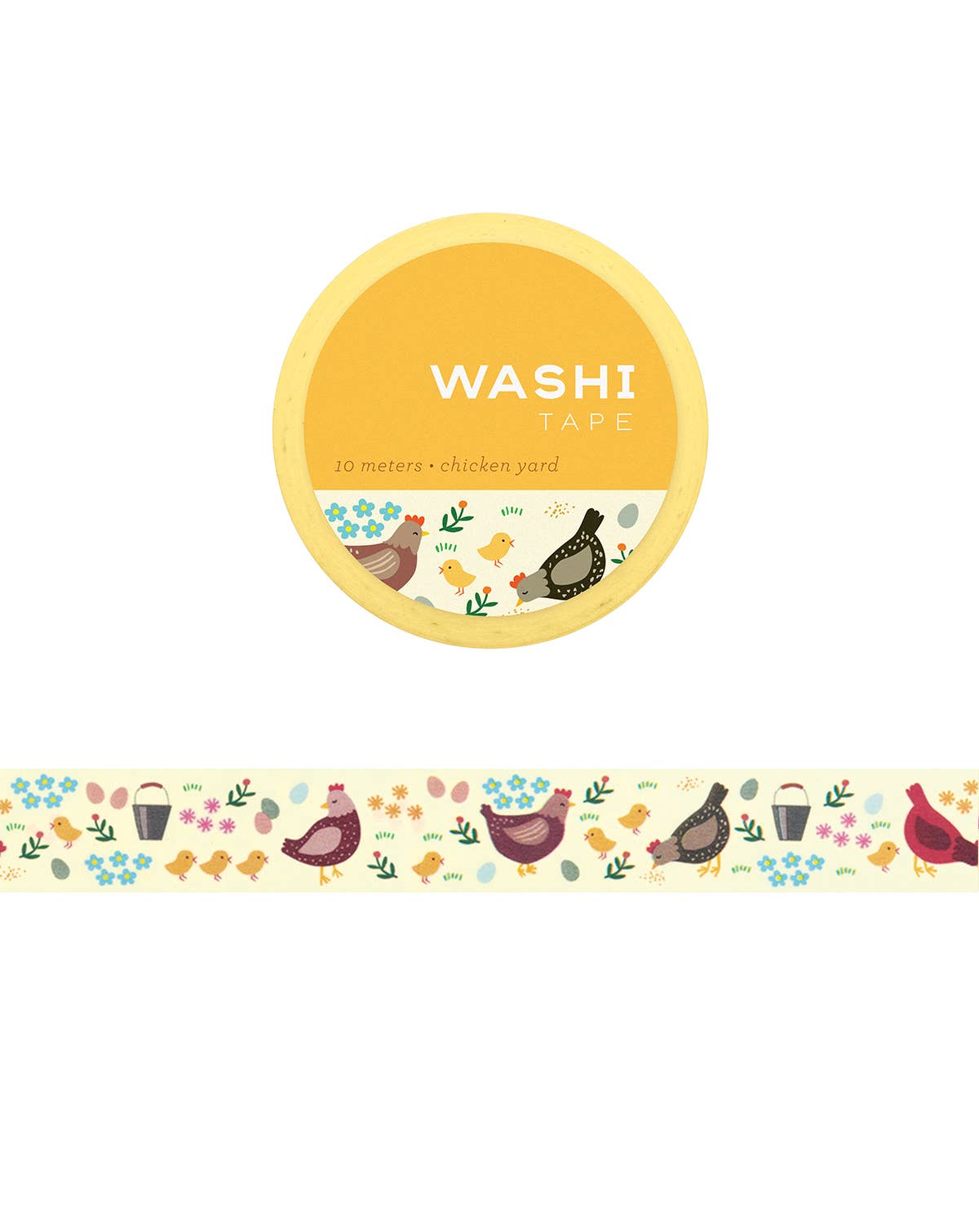 Chicken Yard Washi Tape Girl of All Work