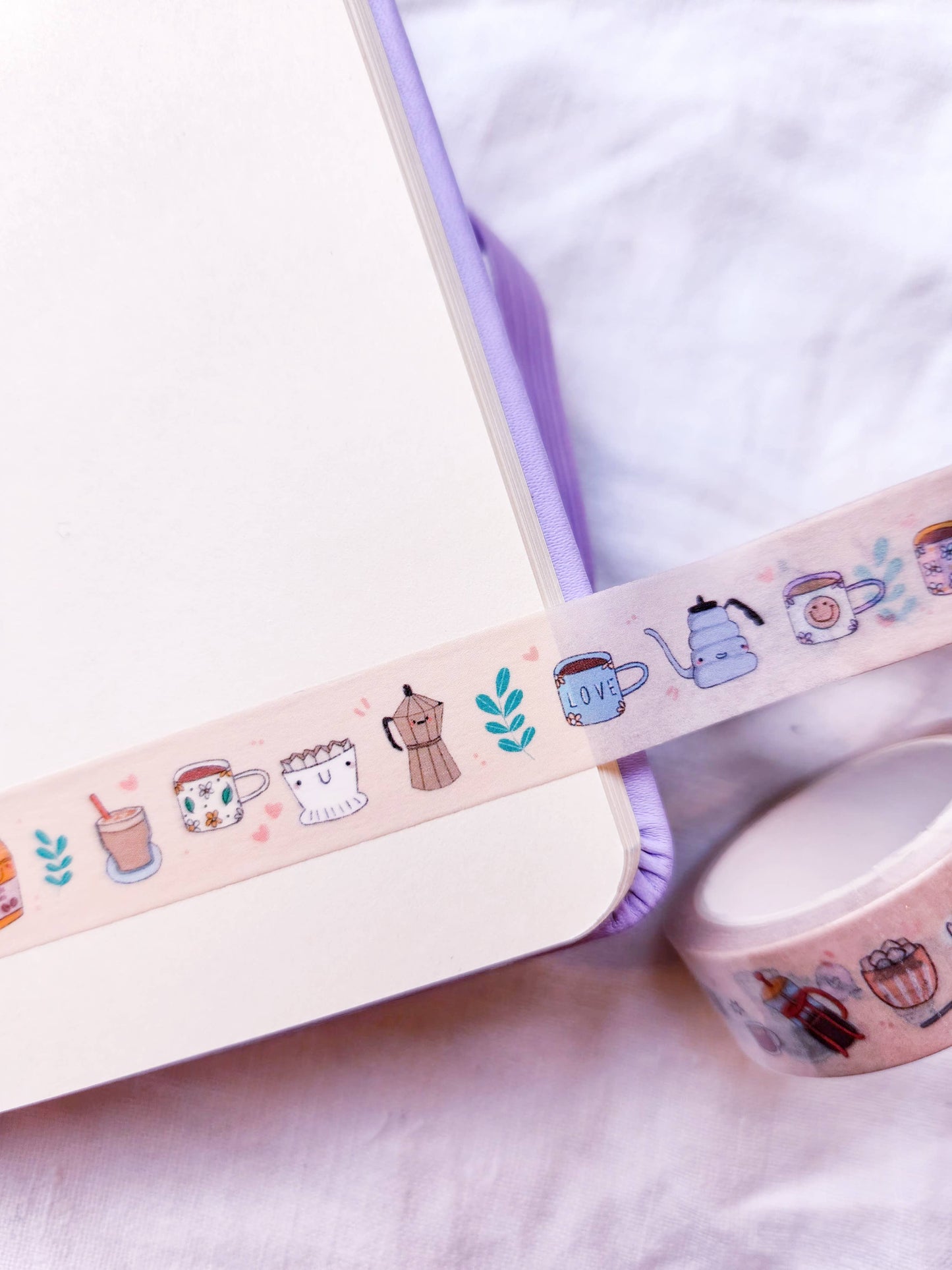 Coffee Shop Washi Tape Full Bloom and Co.