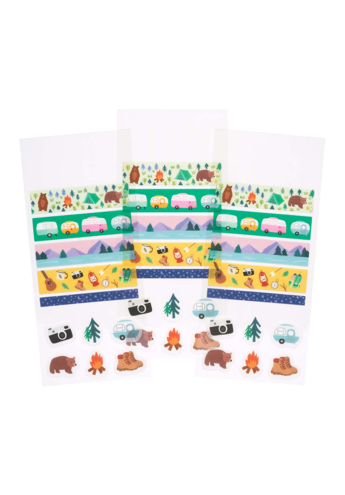 Summer Camp Washi Stickers Girl of All Work