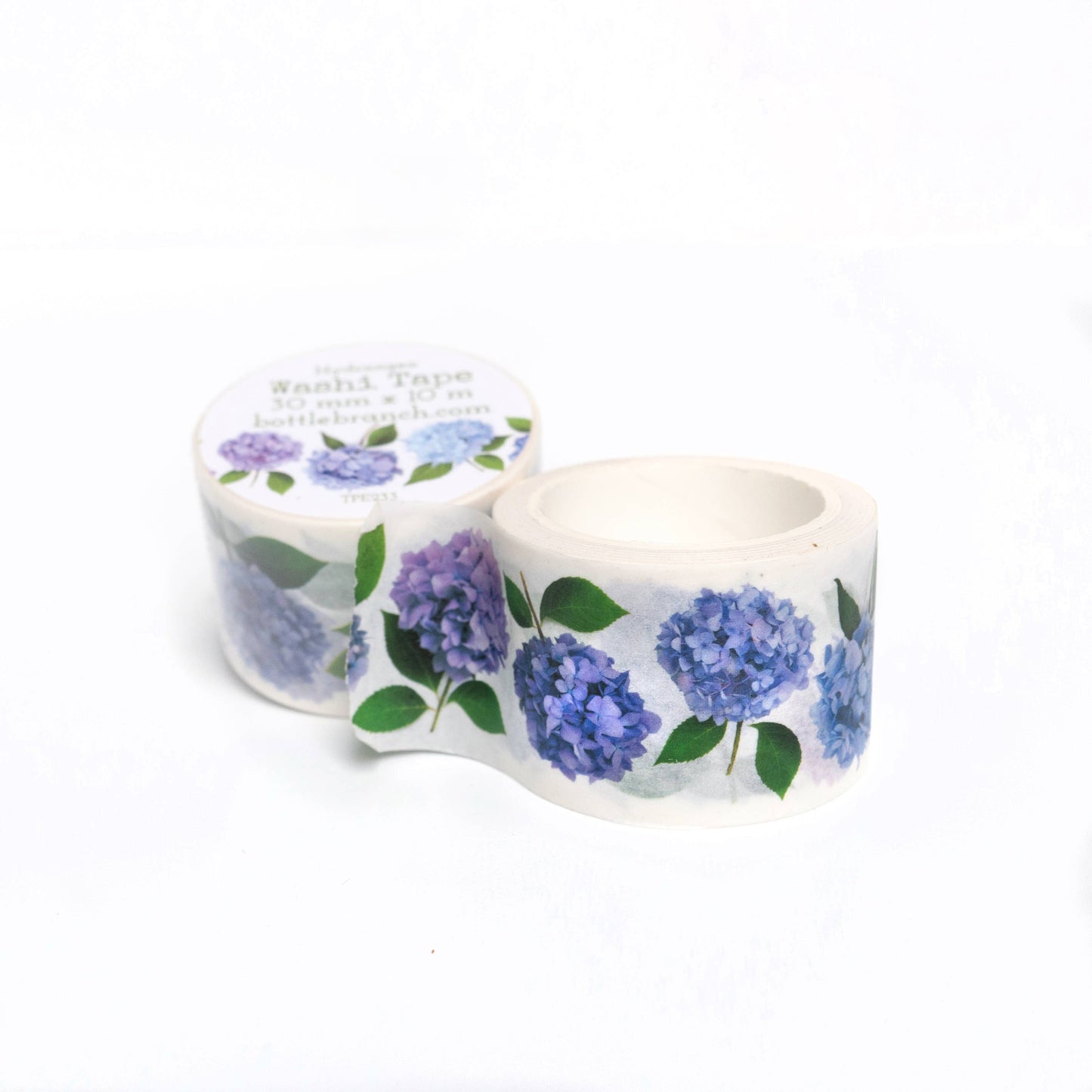 Washi Tape - Hydrangea Bottle Branch