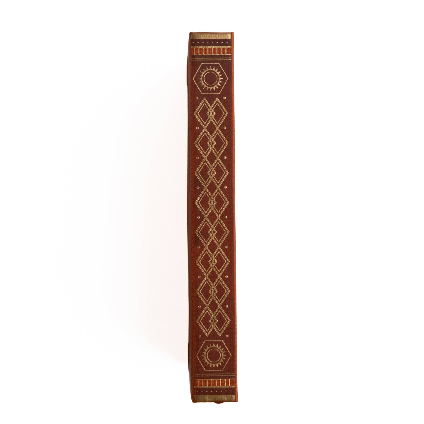 Keeper of the Bees Dot Grid Notebook in Rust Archer and Olive
