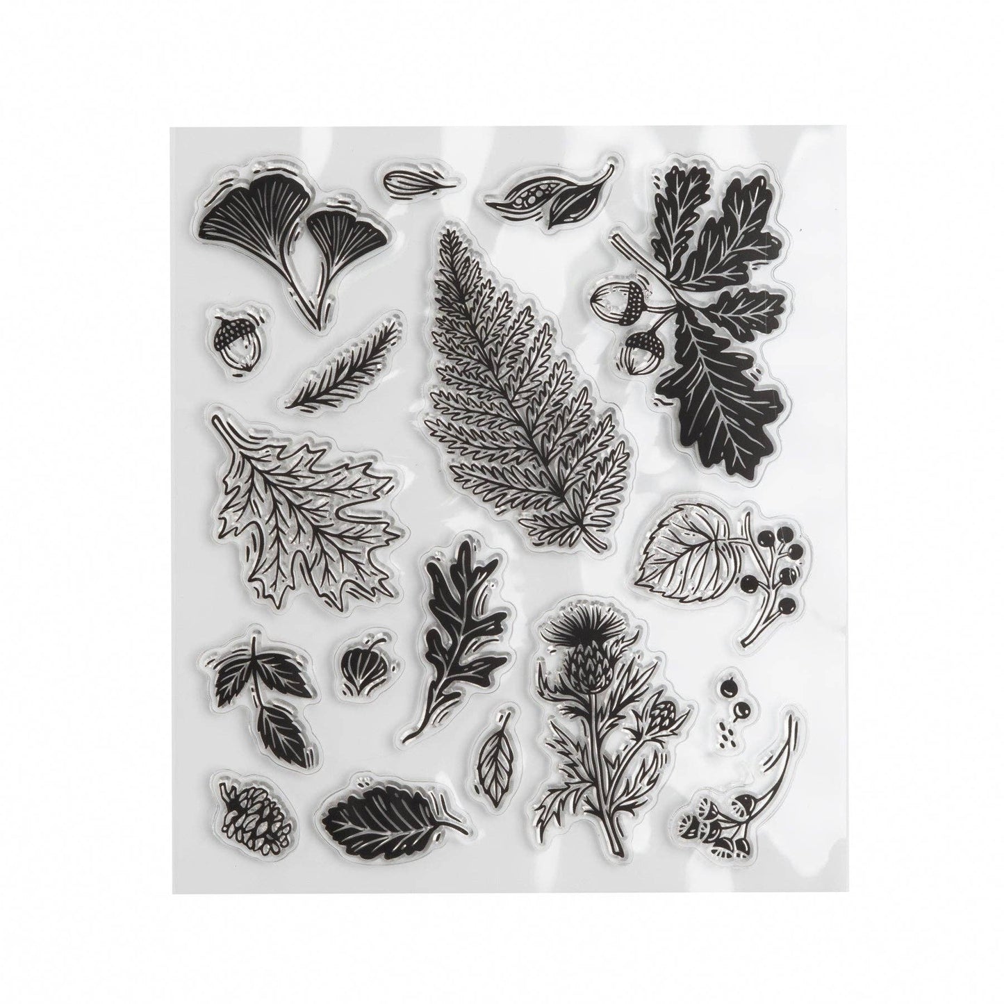 Acrylic Stamps: Forest Foliage Archer and Olive
