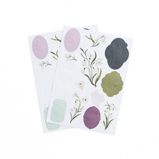 Snowdrops Sticker Set by Archer & Olive Archer and Olive