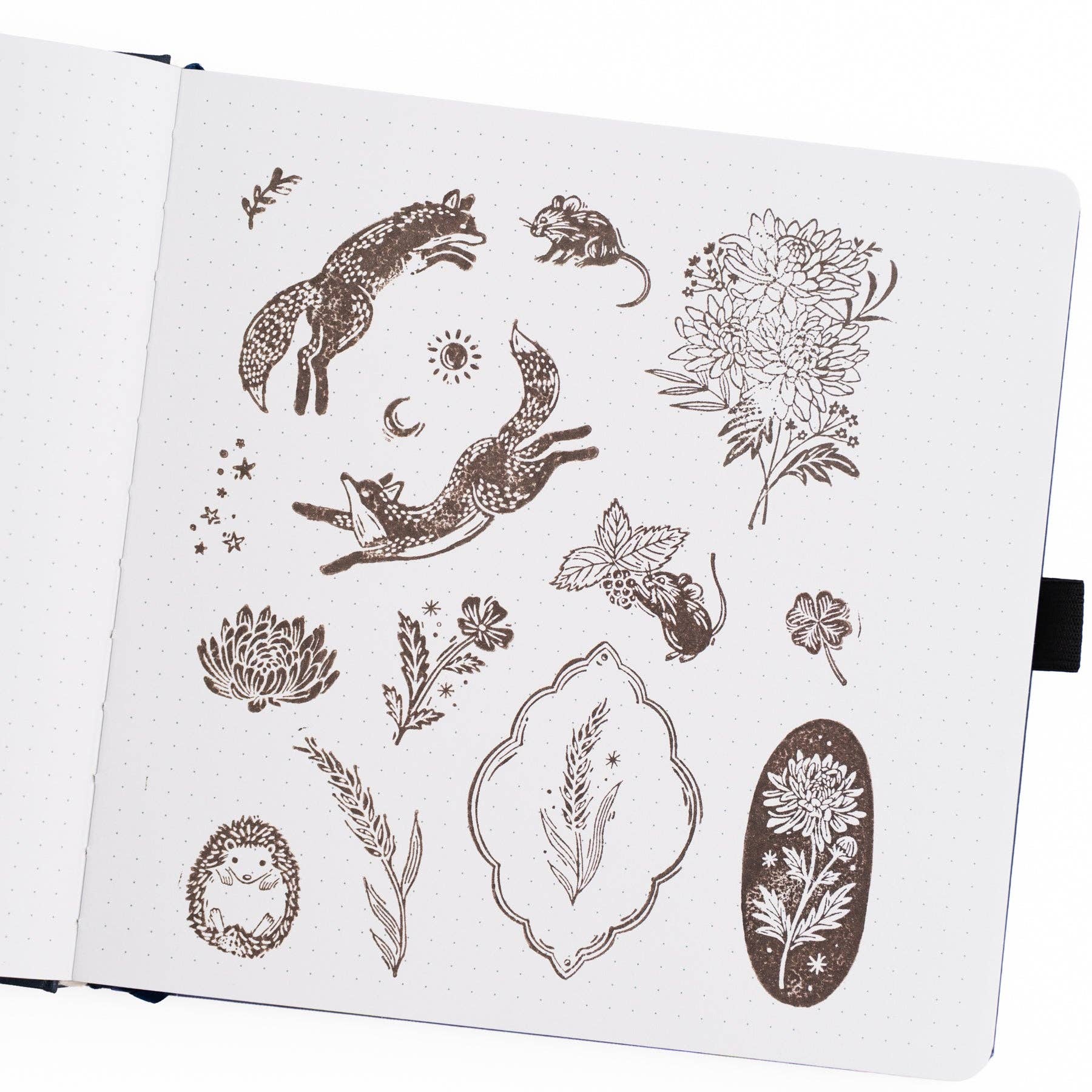 Acrylic Stamps: Forest Findings Archer and Olive