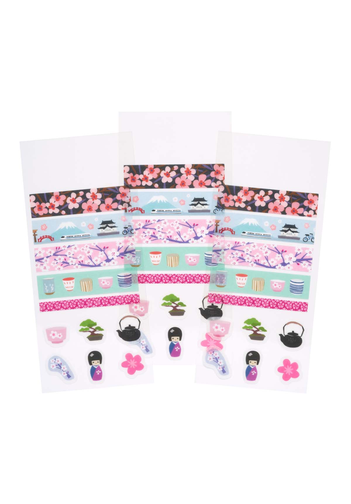Tokyo Washi Stickers Girl of All Work