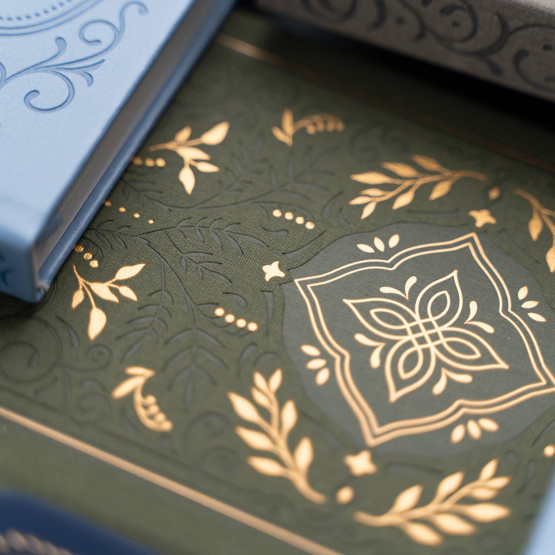 Storybook In Vintage Olive Dot Grid Notebook Archer and Olive