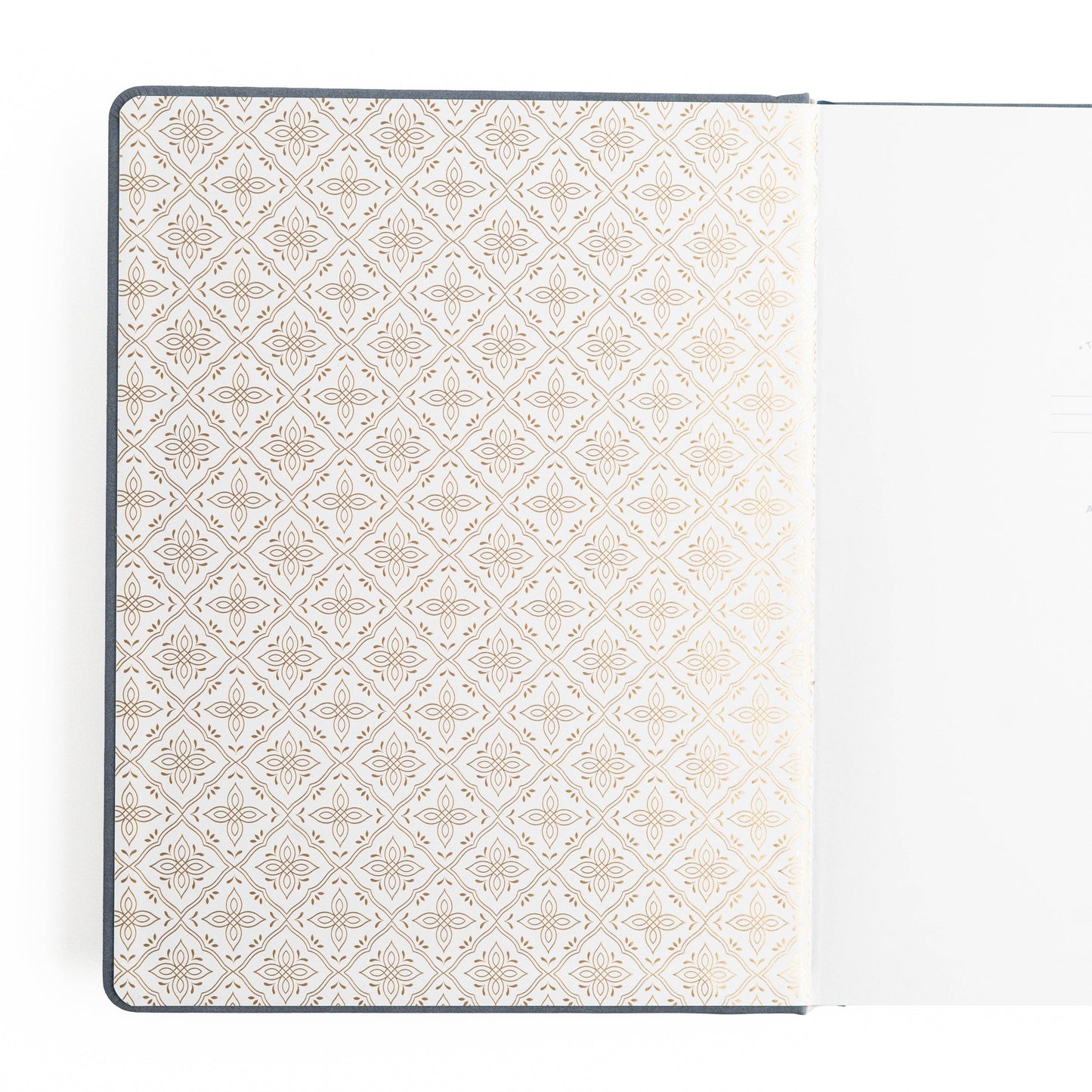Storybook Dot Grid Notebook in Navy Archer and Olive