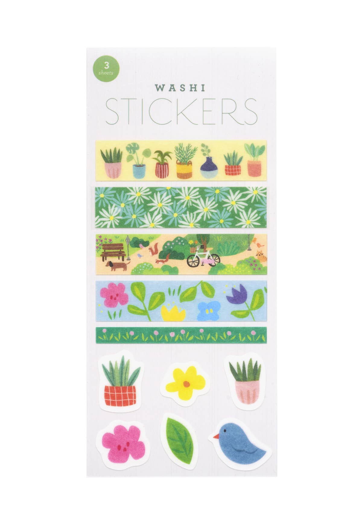FLORAL WASHI STICKERS Girl of All Work